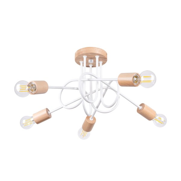 Stropna svetilka v naravni barvi 15x61 cm Tumber – Sollux