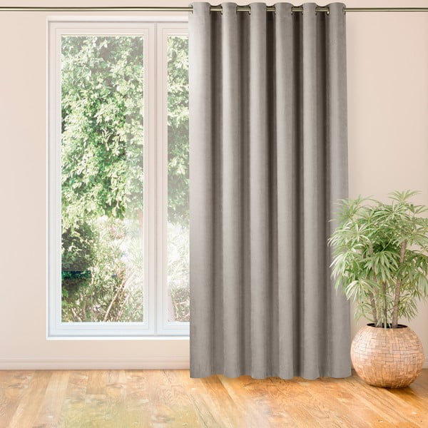 Svetlo rjava zavesa 140x225 cm Milana - Homede-image-4