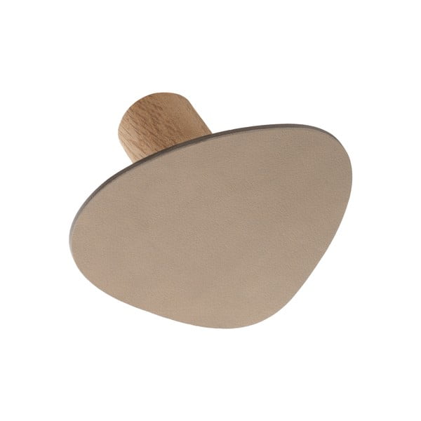 Sivo-bež jeklen stenski obešalnik Dot S Nupo – LIND DNA