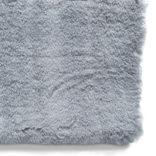 Siva preproga Think Rugs Teddy, 80 x 150 cm-image-4