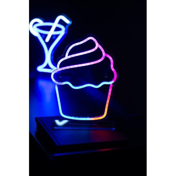 LED neon svetilka 5 W Colour Changing Cupcake – Leitmotiv-image-1