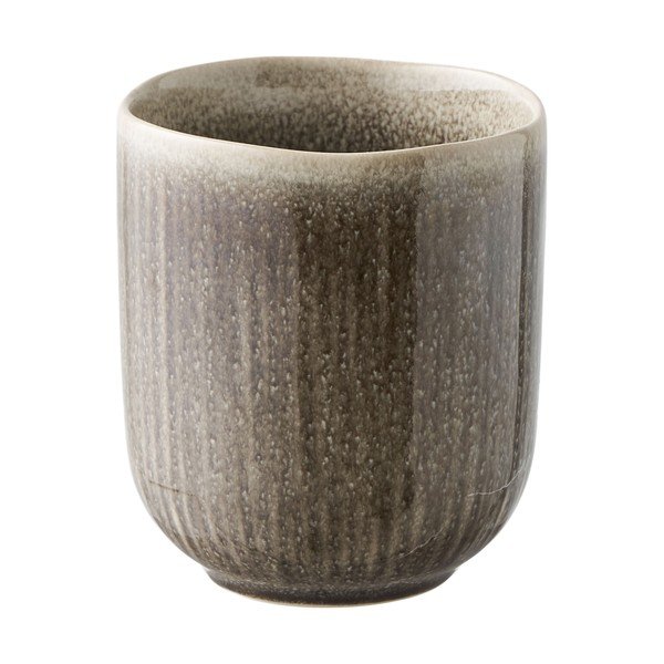 Sivo-bež skodelice v kompletu 4 ks iz kamenine 360 ml Viola – House Nordic-image-2