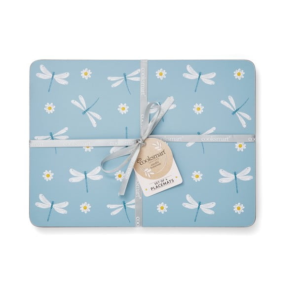 Pogrinjki iz plute in papirja 4 kos 21,5x29 cm English Meadow - Cooksmart ®-image-1