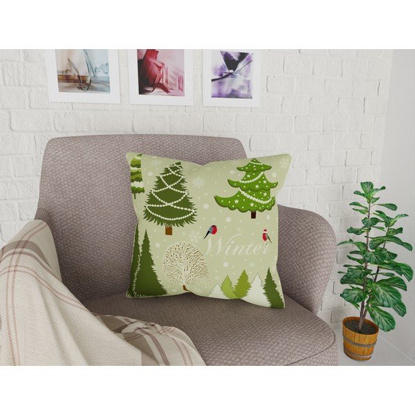 Prevleka za blazino Vitaus Christmas Period Cute Pattern II, 43 x 43 cm-image-1