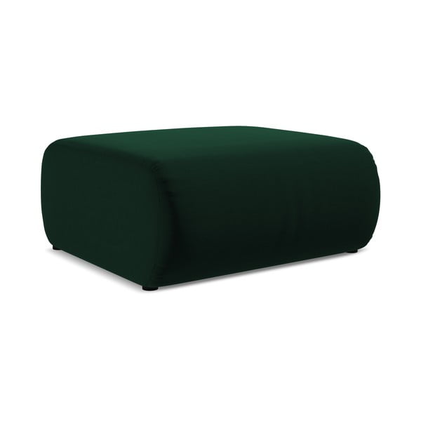 Temno zelen žameten tabure Ekahi – Makamii-image-2