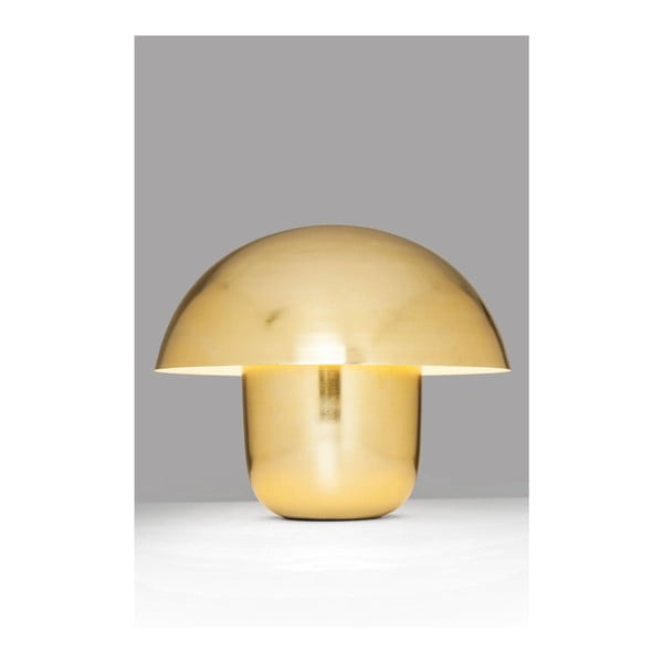 Namizna svetilka Kare Design Mushroom v zlati barvi