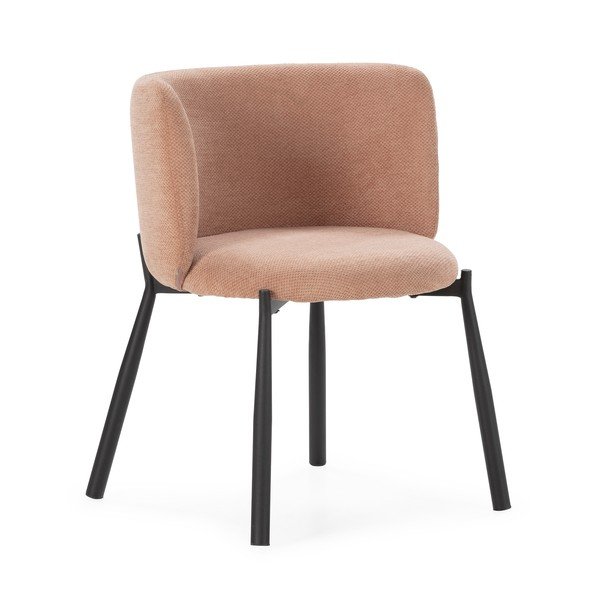 Breskovi oblazinjeni jedilni stoli v kompletu 2 ks Ginny – MOME