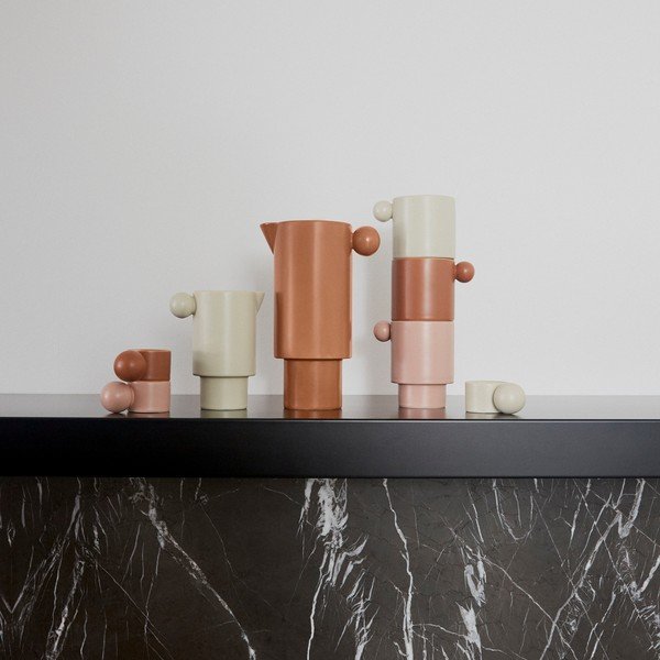 Svetlo rožnata porcelanasta skodelica Inka – OYOY Living Design-image-1