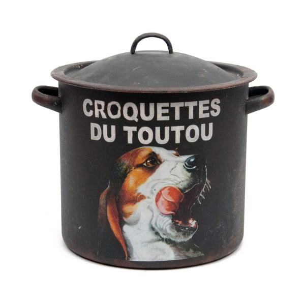 Železna škatla Antic Line Croquettes Du Toutou, ⌀ 23 cm