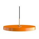 Oranžna LED viseča svetilka s kovinskim senčnikom ø 43 cm Asteria Medium – UMAGE