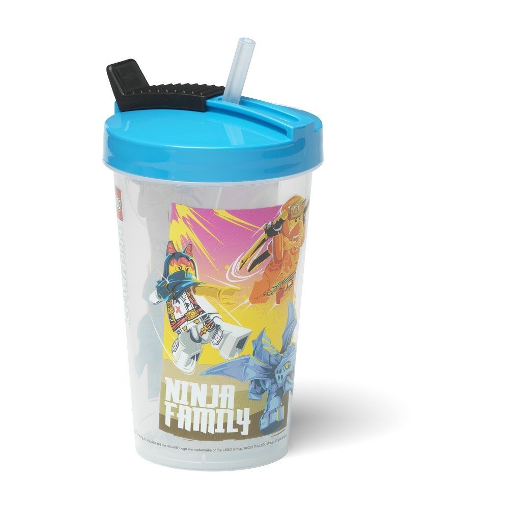 Modra otroška steklenička za vodo 500 ml Ninjago