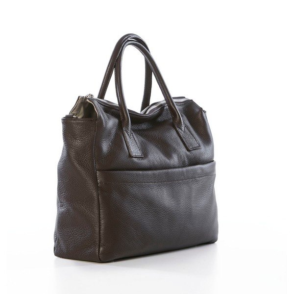 Usnjena torbica Grana Dark Brown-image-3