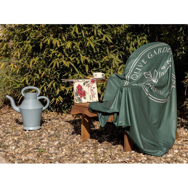 Zelena odeja za piknik 130x180 cm – Esschert Design-image-1