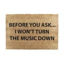 Predpražnik iz kokosovih vlaken 40x60 cm Loud Music – Artsy Doormats