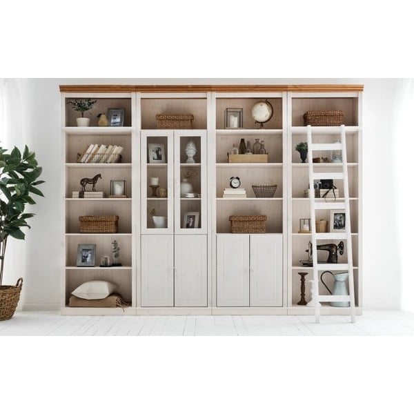 Bel regal iz masivnega bora 296x223 cm Anita – Støraa-image-4