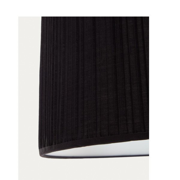 Črno senčilo ø 40 cm Guash – Kave Home-image-4