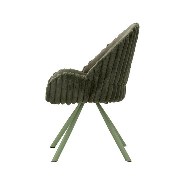 Zeleni oblazinjeni jedilni stoli v kompletu z nasloni za roke 2 ks Stockholm – Mauro Ferretti-image-4