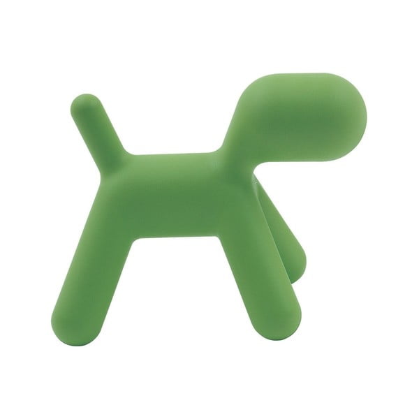 Zeleni stolček Magis Puppy, dolžina 43 cm