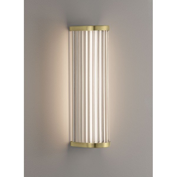 Kovinska LED stenska svetilka v mat zlati barvi Vitree – Nova Luce-image-4
