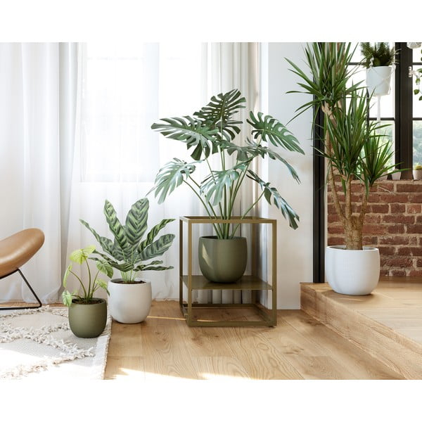 Keramičen ročno poslikan cvetlični lonec ø 29 cm Aura – Artevasi-image-2