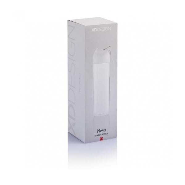 Sivo-bela steklenička za vodo XD Design Neva, 450 ml-image-4