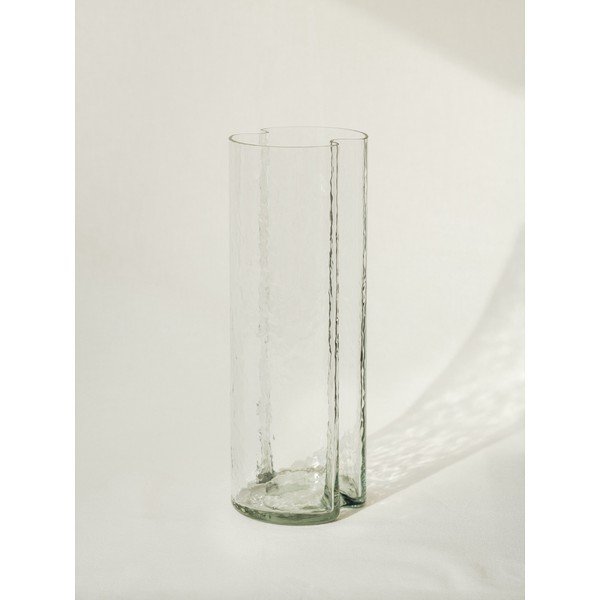 Steklena ročno izdelana vaza (višina 24 cm) Tubu – noo.ma-image-2