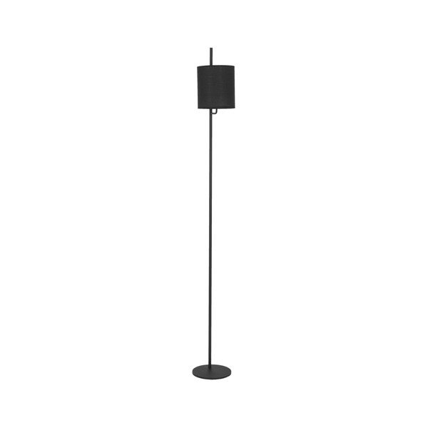 Črna kovinska stoječa svetilka (višina 176 cm) Yama – Nova Luce