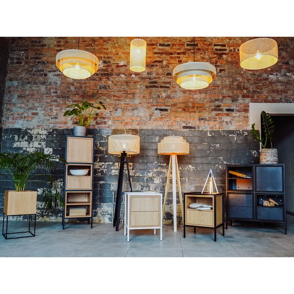 Črna knjižna omara 45x102 cm Skap - CustomForm-image-1