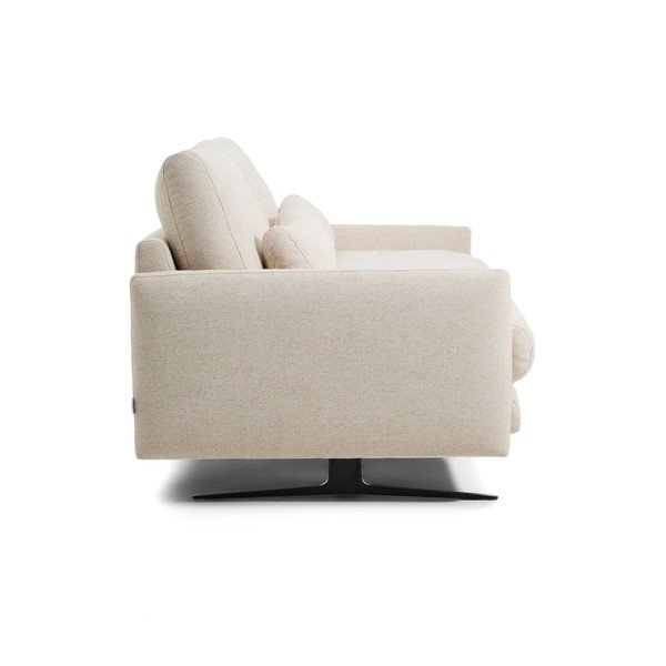 Bež sedežna garnitura iz šenilje 240 cm Veliro – Kave Home-image-3