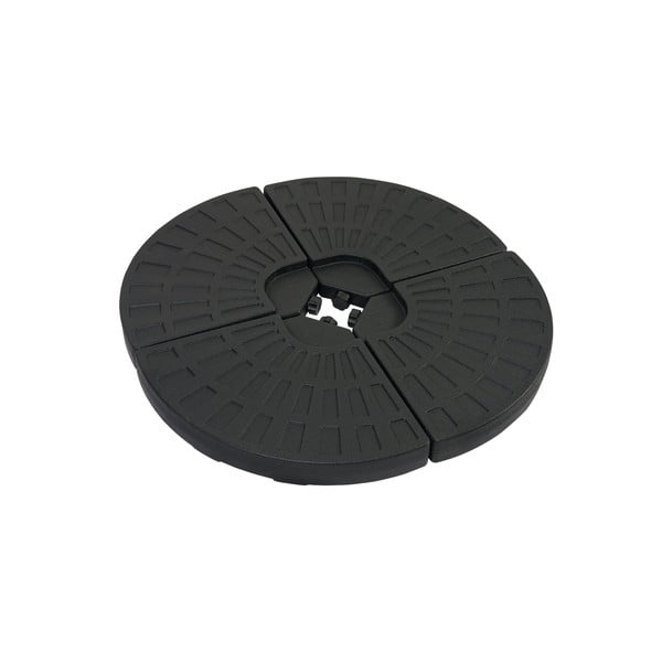 Črno stojalo za senčnik Bonami Essentials, ø 100 cm