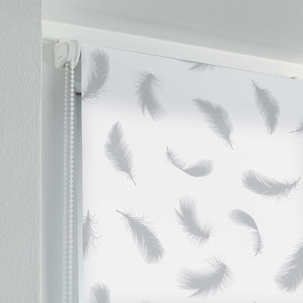 Bel tekstilni rolo 60x90 cm Envolea – douceur d'intérieur-image-1