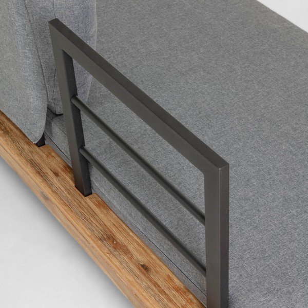 Komplet sivega vrtnega pohištva Kave Home Zalika-image-1