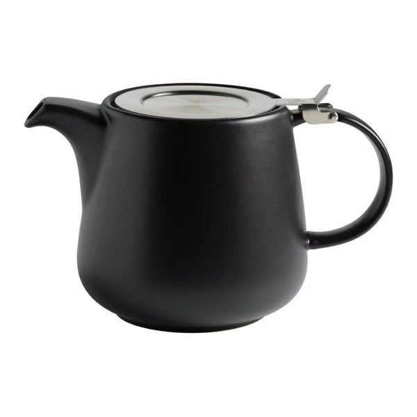 Črn porcelanast čajnik s cedilom Maxwell & Williams Tint, 1,2 l