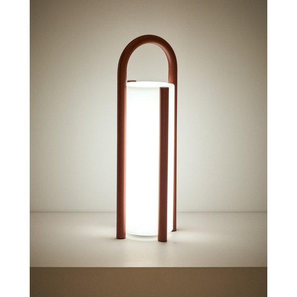 LED prenosljiva zunanja svetilka na USB ø 16 cm Leros – Kave Home-image-3