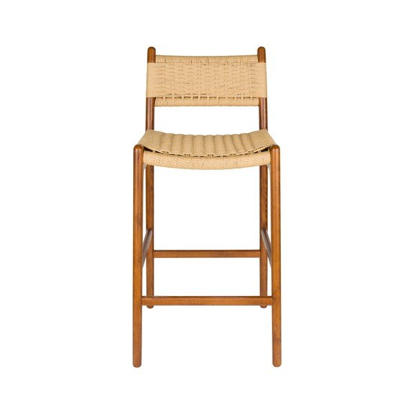 Barski stol iz masivne bukve v naravni barvi (višina sedeža 67,5 cm) Cecile – Dutchbone-image-2