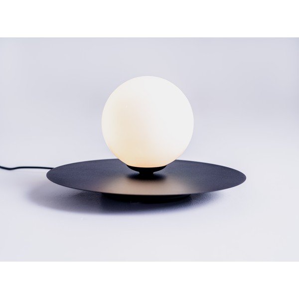 Črna namizna svetilka s steklenim senčilom (višina 17 cm) Skiva Ball – CustomForm-image-4