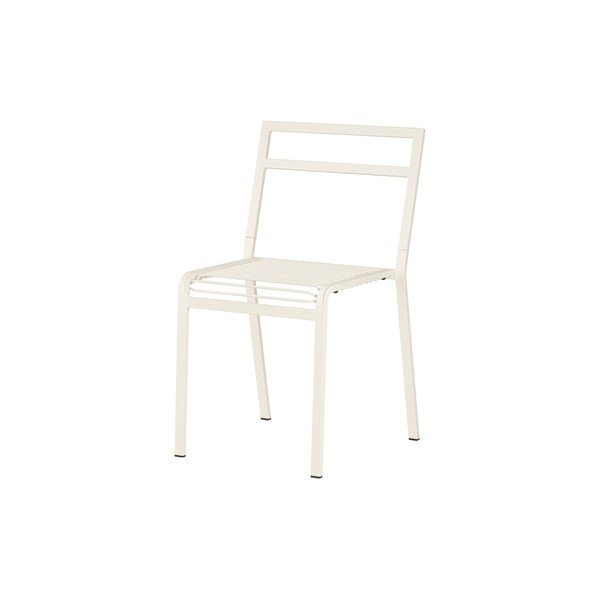 Bež kovinski vrtni stol Oto – noo.ma