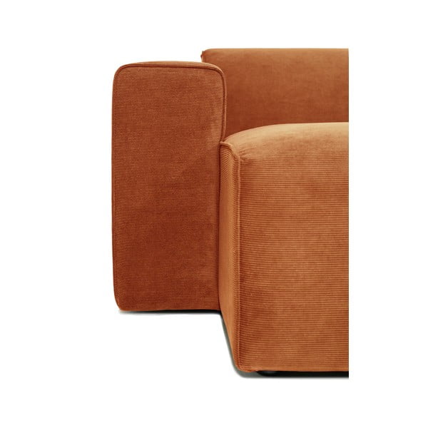 Oranžen modul kotni ležalnik Scandic Sting, levi kot-image-4