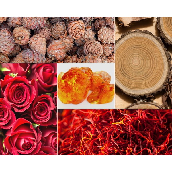 Dišeča sveča iz sojinega voska čas gorenja 60 h Safran-Ambre Noir/Black Wood – Privé Home-image-3