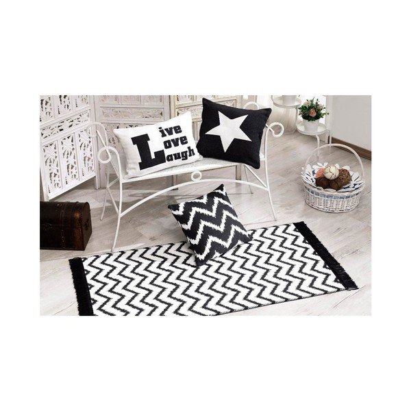 Reverzibilna preproga Armada Seti Zigzag, 150 x 80 cm-image-1