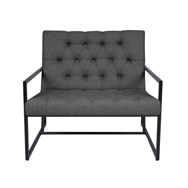 Temno siv fotelj Mazzini Sofas Aster-image-2