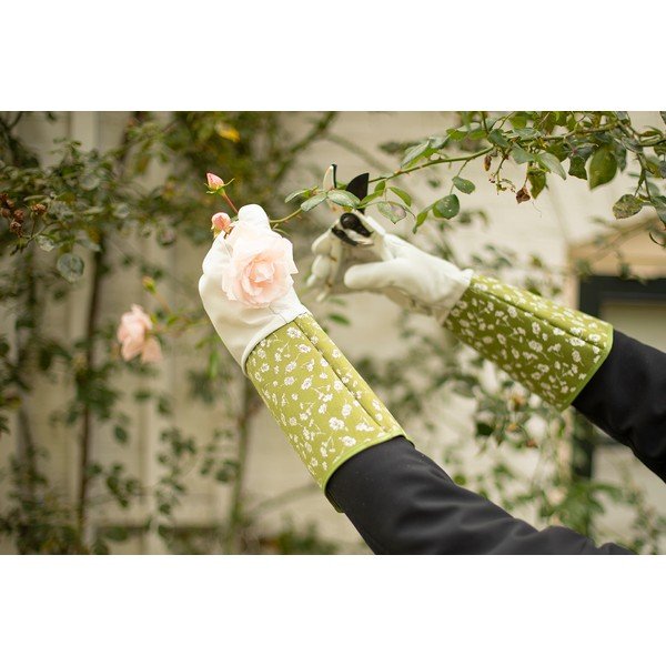 Vrtne rokavice s podaljšano zaščito podlakti Esschert Design, velikost 5 mm. M-image-1