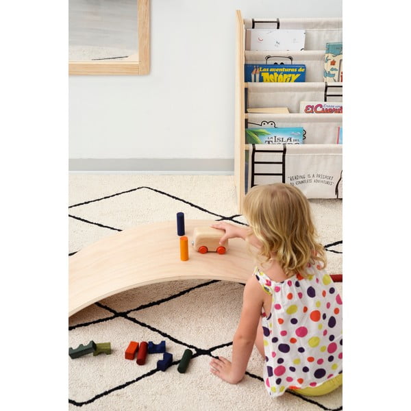 Otroška bež tekstilna omara 60x70 cm Animals - Folkifreckles-image-3