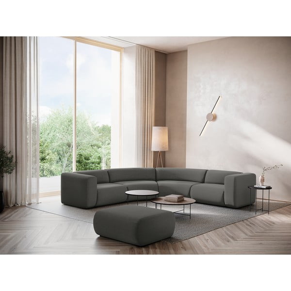 Siv žameten tabure Ekahi – Makamii-image-1