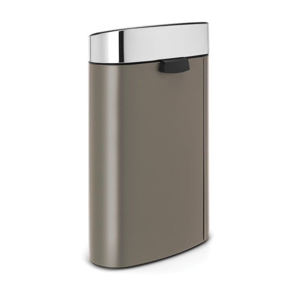 Siv jeklen koš za smeti na dotik 40 l Touch Bin – Brabantia-image-3