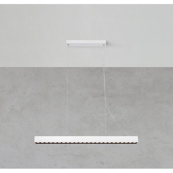 Bela LED viseča svetilka s kovinskim senčilom Plano – Markslöjd-image-1