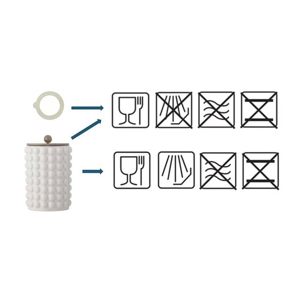 Posoda za shranjevanje za piškote iz kamenine Madge – Bloomingville-image-4