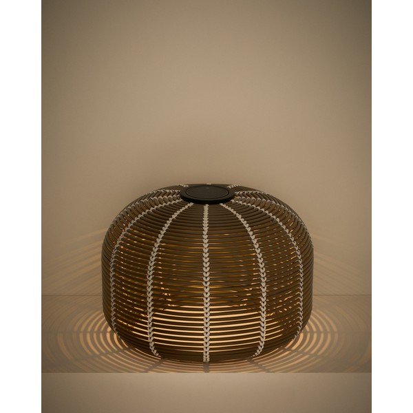 LED namizna/prenosljiva zunanja svetilka s solarnim panelom/na USB ø 50 cm Garoina – Kave Home-image-1