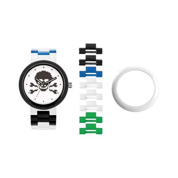 Bela ura za odrasle LEGO® Skull White-image-3