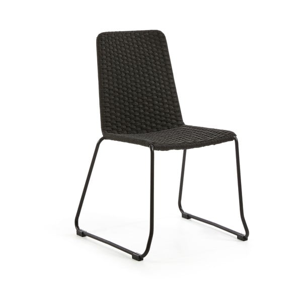Komplet 4 temno sivih stolov La Forma Meggie